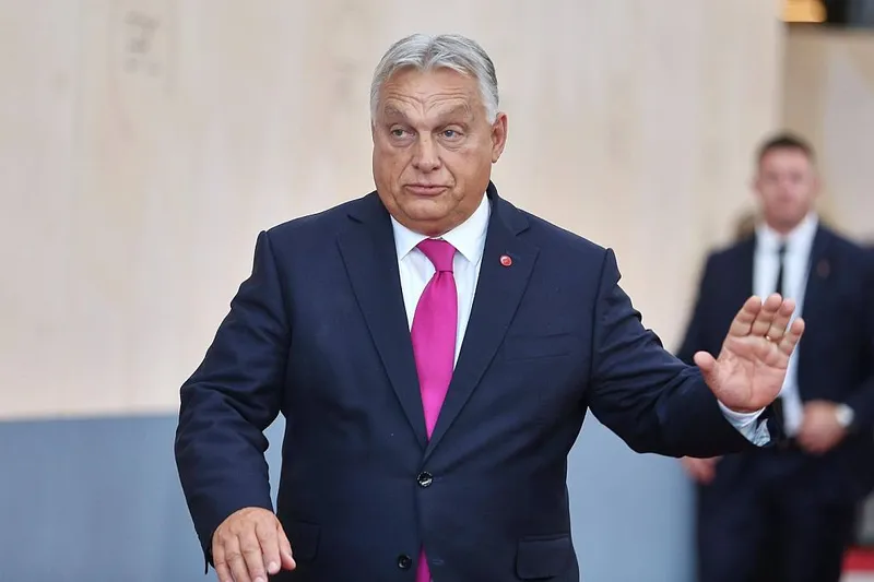 Viktor Orban, la Bella Center, în Copenhaga - Foto: Profimedia Images