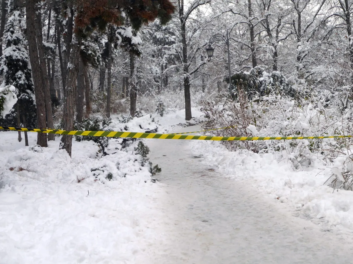 Jandarmii montani din Alba au salvat un cuplu rămas înzăpezit la Pasul Tărtărău, pe un drum închis circulației