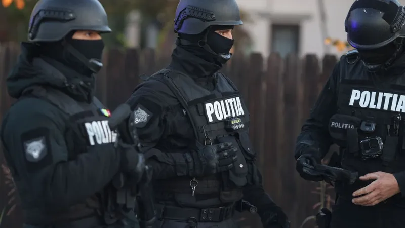 Descindere a Poliţiei în Mătăsaru, judeţul Dâmboviţa, anul trecut - Foto: INQUAM PHOTOS/George Călin (Imagine cu caracter ilustrativ)