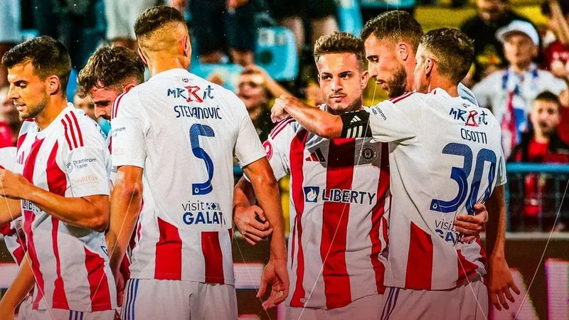 Oțelul Galați a umilit Sepsi pe teren propriu, scor 2-0, și a egalat U Cluj în Superligă - Foto: Facebook, Superliga Romania