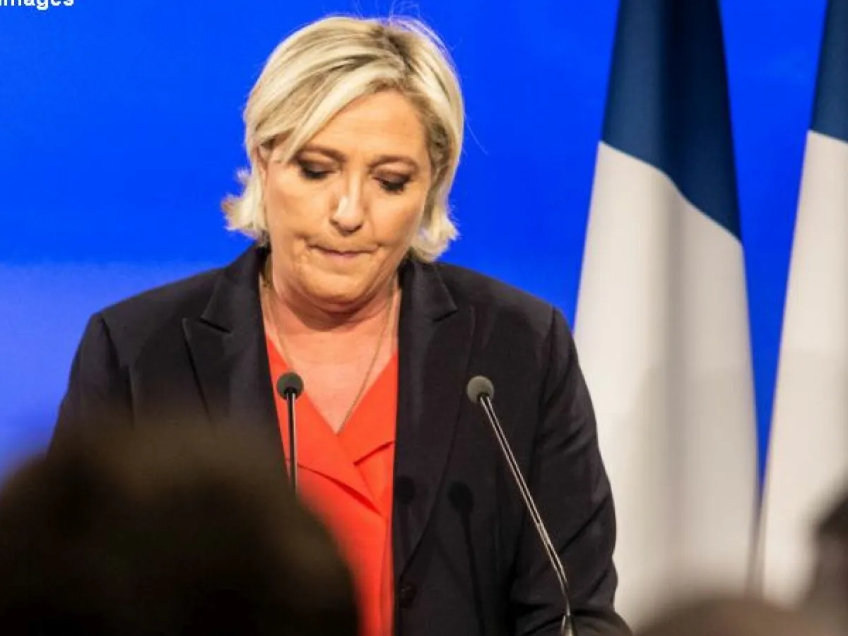 Marine Le Pen este monitorizată cu o brațară pentru detunare de fonduri dar vrea să candideze foto: Profimedia images (fotografie cu caracter ilsutrativ)