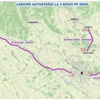 Trei benzi pe sens pentru autostrăzile A1, A2 şi A3. Ce oferte au fost depuse la CNAIR Foto: Agerpres