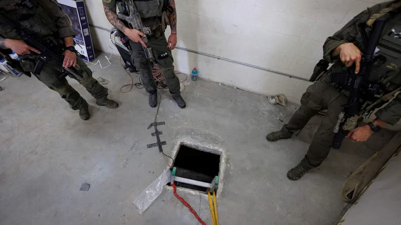 Traficanții de droguri au săpat un tunel de jumătate de km sub frontiera dintre SUA și Mexic Foto: Homeland Security