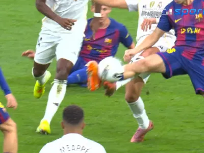 Imaginile care au provocat un scandal uriaș după Real Madrid - Barcelona: ”Niciodată în viața asta” / ”Jaf pe față!” FOTO