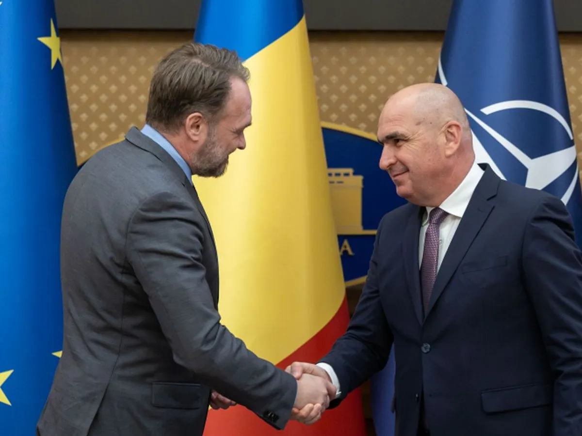 Ilie Bolojan, întâlnire la sediul Guvernului cu comisarul european pentru Energie şi Locuire - Foto: gov.ro