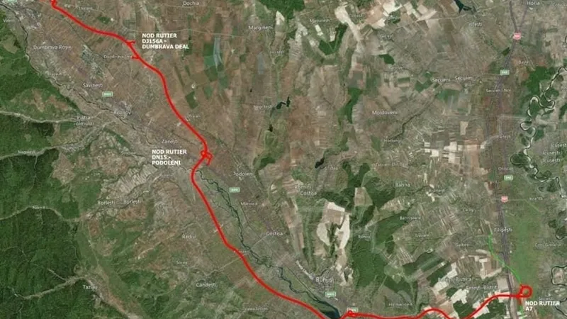 Drumul Expres Bacău - Piatra Neamț e gata, pe hârtie. 30.000.000 €/km, are 51 km - Foto: Facebook/Sorin Grindeanu