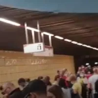 Imagine de săptămâna trecută de la metrou, când s-a stricat un tren în Militari. Sursa: video Digi24