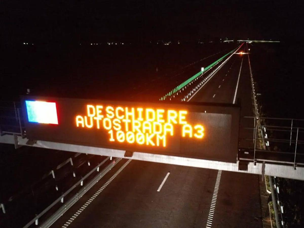 România a ajuns la 1.000 km de autostradă în 2023. Cum arată „ciotul” de 13 km inaugurat - Foto: Facebook/Irinel Ionel Scriosteanu