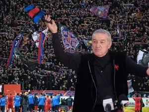 Becali ridică "pumnul victoriei" în conflictul cu CSA Steaua - Foto: Profimedia Images