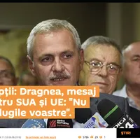 Liviu Dragnea este lăudat de Sputnik