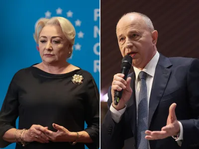 Ce spune Viorica Dăncilă despre relația lui Geoană cu omul unui oligarh rus și cum a ajuns la NATO Foto: INQUAM Photos/George Călin