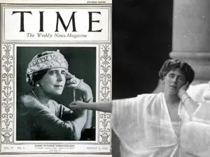 Ce scria revista Time despre Regina Maria, în 1924 - Foto: Time/Profimedia Images - colaj Newsweek