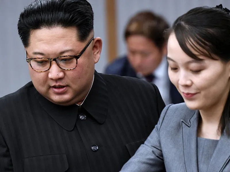 Influenta soră a liderului nord-coreean Kim Jong Un, Kim Yo Jong, l-a calificat pe Moon ca fiind "un papagal crescut de America". / Foto: bbc.com