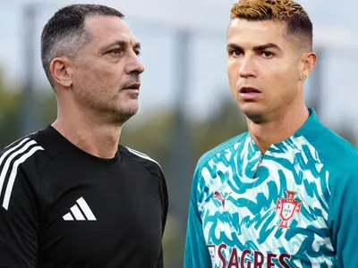 Mirel Rădoi a intrat pe pagina lui Cristiano Ronaldo. Postarea a devenit virală instant