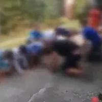 Captură foto din imaginile difuzate pe Facebook