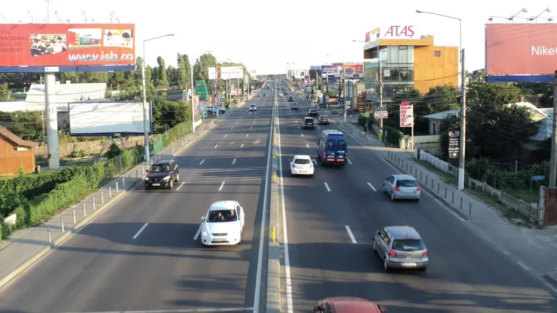 DN 1, în dreptul Otopeni