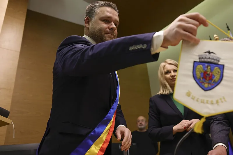 Noul primar general Ciprian Ciucu - Foto: INQUAM PHOTOS/Octav Ganea