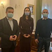 Primarii de sector Clotilde Armand, Ciprian Ciucu, Radu Mihaiu