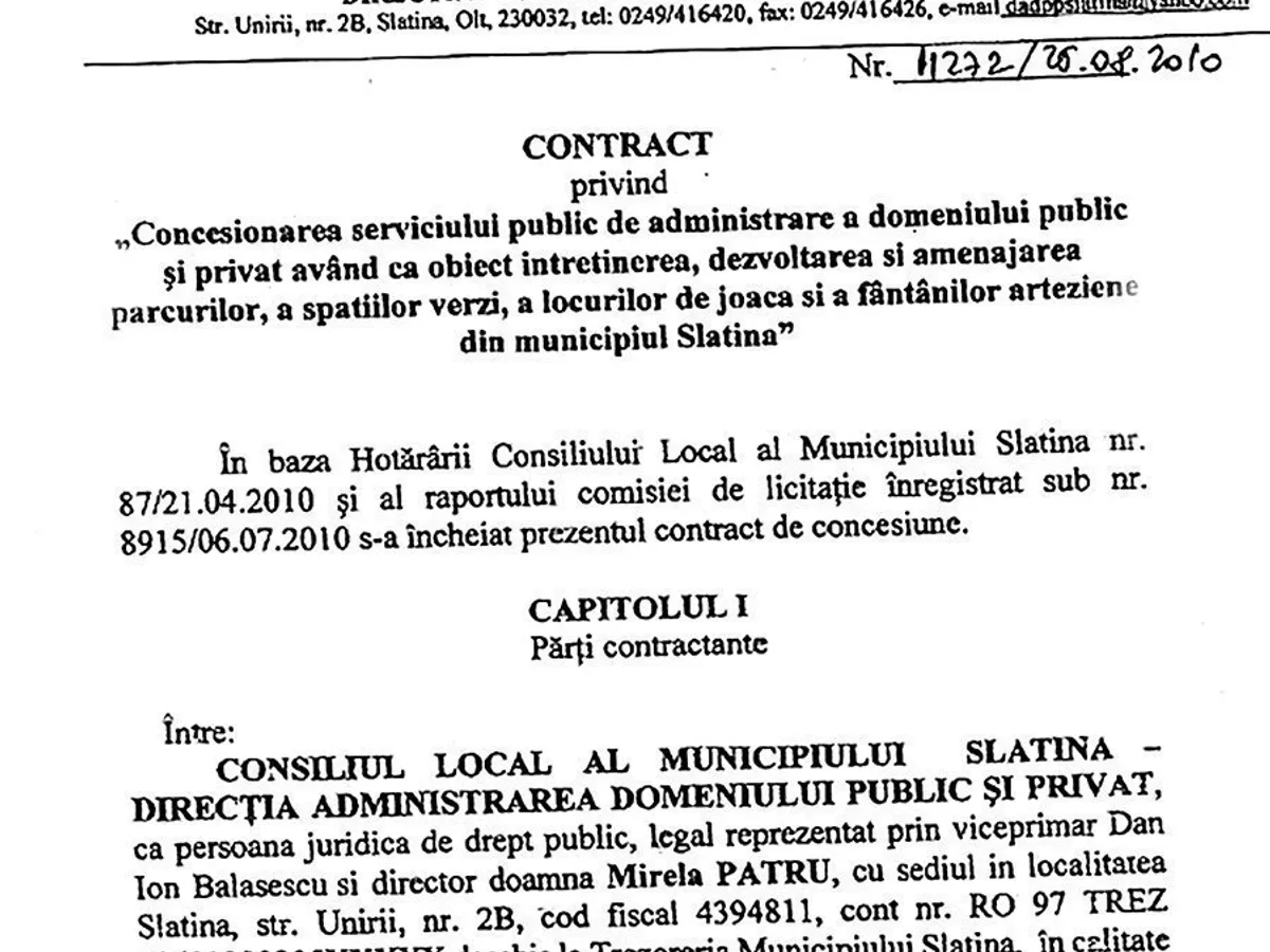 Un contract de 5 miliarde de lei pe an