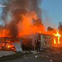 Atacul cu dronă asupra unui obiectiv civil din Gara Shostka - Foto: Profimedia Images
