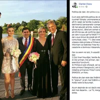 Gabriela Firea și finul David Burghiu de la RADET/FOTO: Facebook