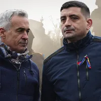 Călin Georgescu și George Simion - Foto: Profimedia images