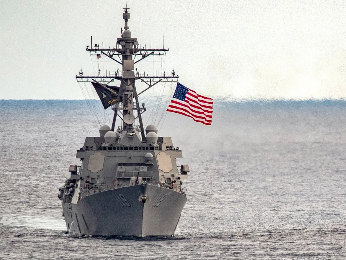 Distrugătorul cu rachete ghidate din clasa Arleigh Burke, USS Delbert D. Black - Foto: Profimedia Images