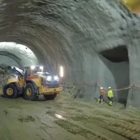 Autostrada Pitești-Sibiu: Cum merg lucrările la primul tunel de autostradă din România - Foto: captură video