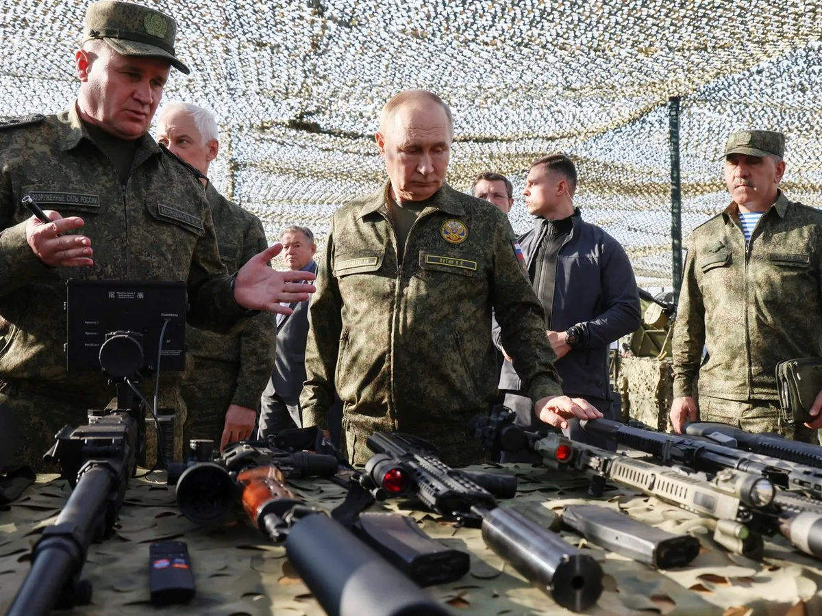 Putin și-a pus uniforma de comandant suprem pentru Zapad 2025- Foto: Profimedia Images