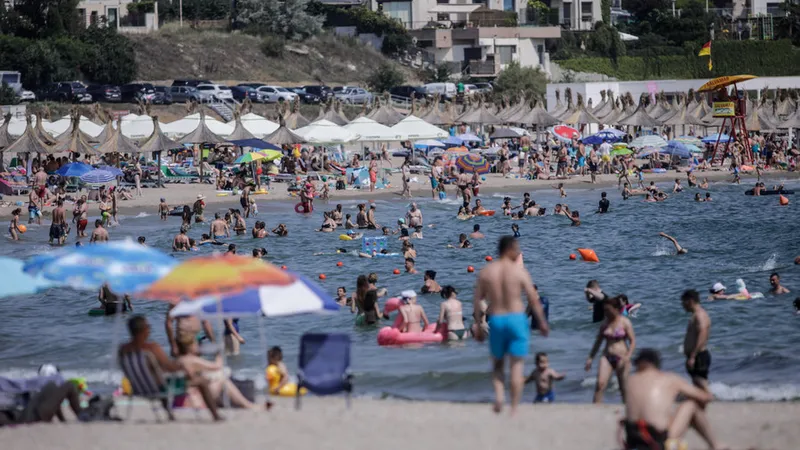 Plajă Constanța / Foto: Inquam Photos / George Călin