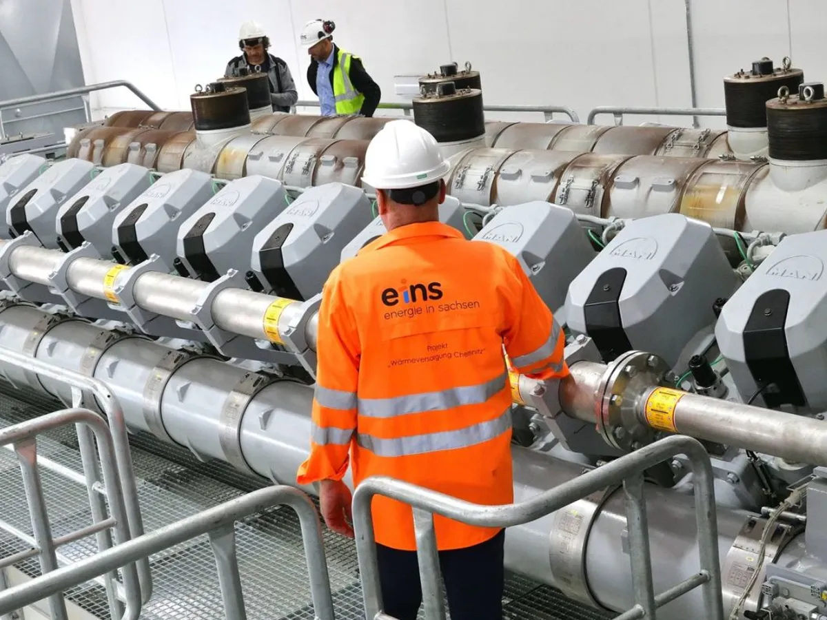 Germania, 25 septembrie 2023. Furnizorul de energie Eins, din Chemnitz, a deschis definitiv calea către renunțarea la arderea lignitului - Foto: Profimedia Images