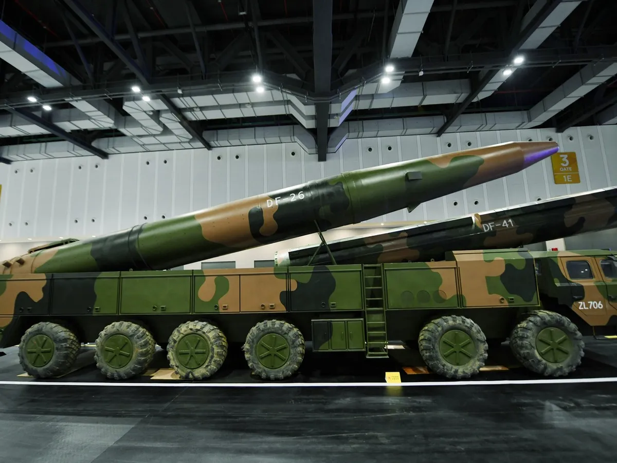 Rachetă nucleară convențională Dongfeng-26 -  Foto: Profimedia Images