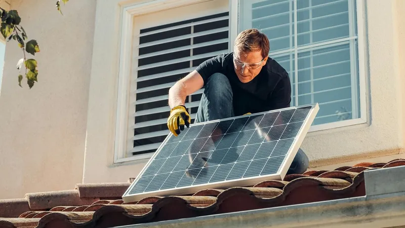 Panourile fotovoltaice de balcon reduc factura la curent cu 30% - Foto: Pexels (cu rol ilustrativ)