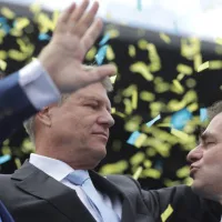 Președintele Klaus Iohannis alături de premierul Victor Orban