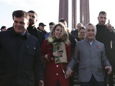 Cristela și Călin Georgescu - Foto: INQUAM PHOTIOS / Octav Ganea