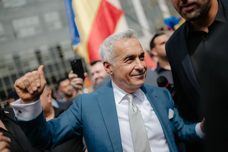 Călin Georgescu - Foto: INQUAM PHOTOS / Vlad Bereholschi