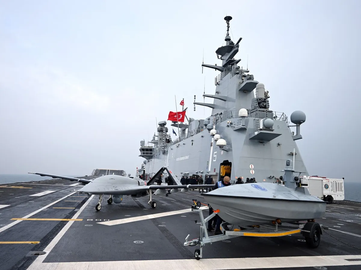 Drona Bayraktar a Turciei, în operațiunile Steadfast Dart 26 - Foto: Profimedia Images