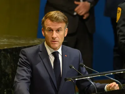 Emanuel Macron Foto: Getty