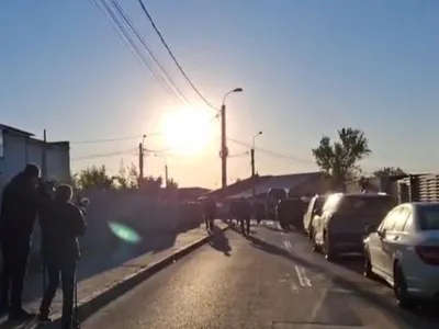 VIDEO Primele imagini cu locul din Galați în care au căzut fragmente de dronă. MApN: „Este un incident grav”