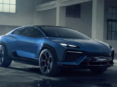 Lanzador, primul Lamborghini electric, „botezat” de Andra și Marcela. Povestea româncelor - Foto: Lamborghini