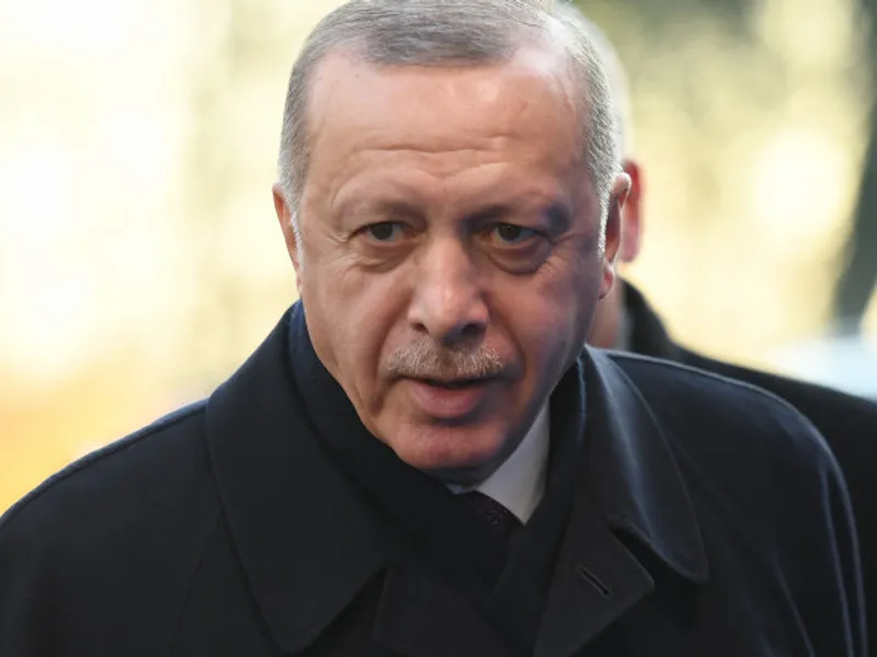 Președintele Turciei, Recep Tayyip Erdogan/FOTO: Getty