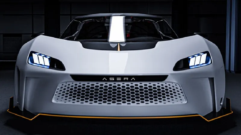 ASERA GT4 este prima mașină supersport realizată integral de o echipă românească Foto: LP: One Motor