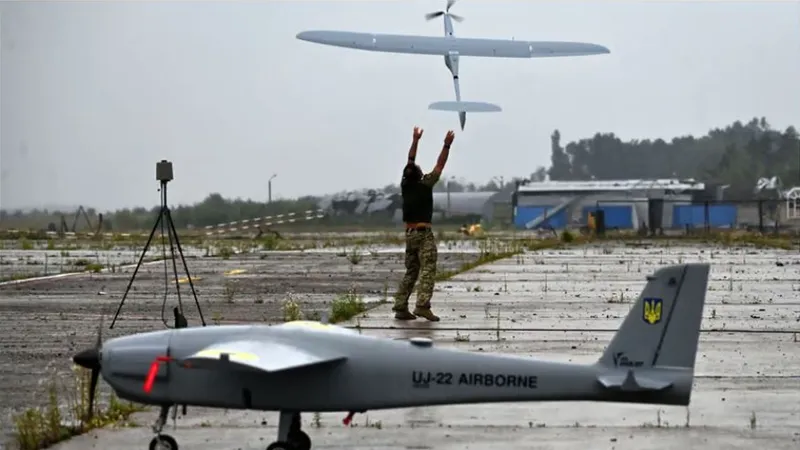 Rusia susține că a atacat un aerodrom între Moldova și Transnistria - Foto: X/front_ukrainian (imagine cu caracter ilustrativ)