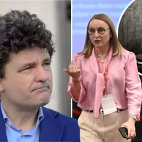Nicușor Dan și Gabi Szabo - FOTO: fanatik.ro