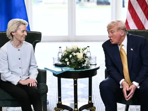 Ursula von der Leyen și Donald Trump - Foto: Profimedia images