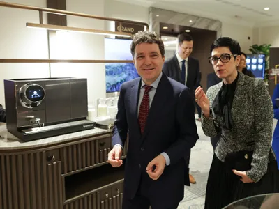 Nicușor Dan și delia Dinu - Foto: INQUAM PHOTOS / Călin George