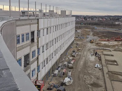 Spitalul din Polonia - FOTO Facebook/Paweł Gancarz