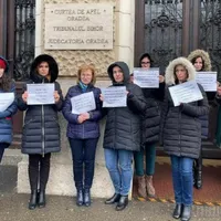 Protest al consilierilor de probațiune Foto: Ebihoreanu.ro - rol ilustrativ