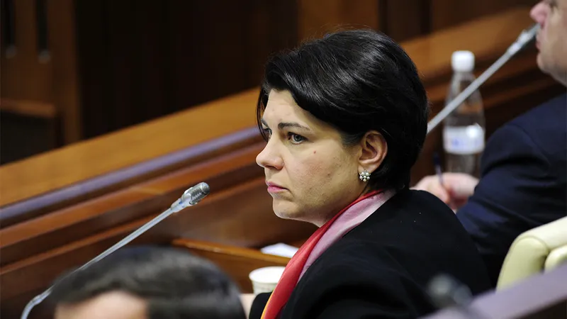 Natalia Gavriliţa, primul ministru al Rep. Moldova. / Foto: realitatea.md