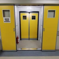 Intrarea la Terapie Intensivă, la Spitalul Modular de la Lețcani